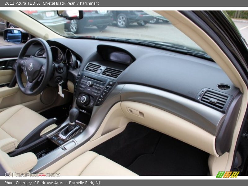 Crystal Black Pearl / Parchment 2012 Acura TL 3.5