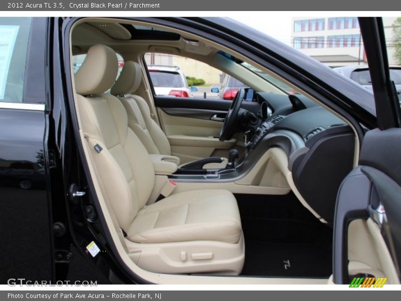 Crystal Black Pearl / Parchment 2012 Acura TL 3.5