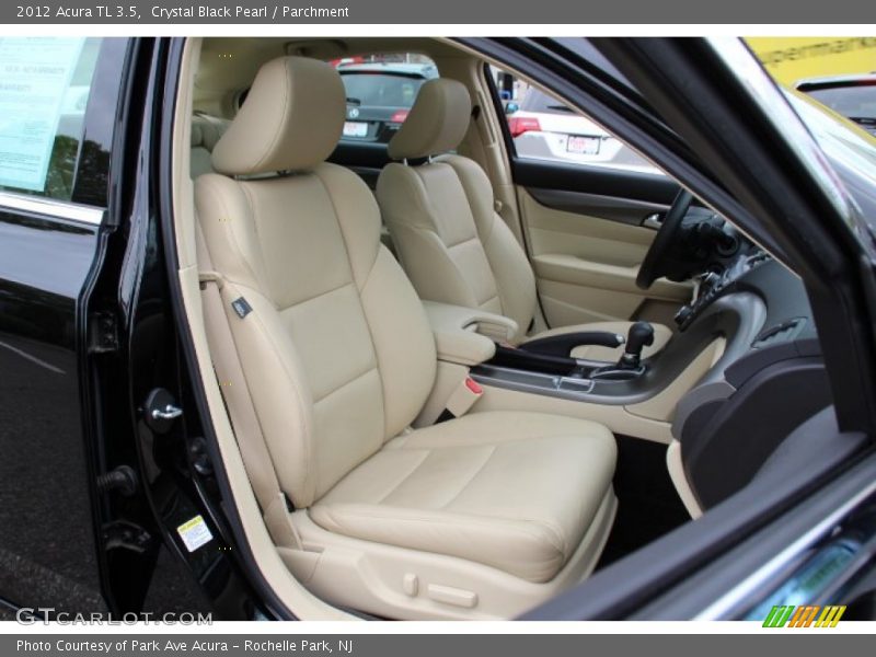 Crystal Black Pearl / Parchment 2012 Acura TL 3.5