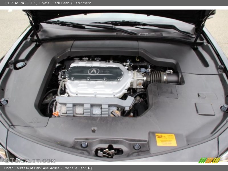 Crystal Black Pearl / Parchment 2012 Acura TL 3.5