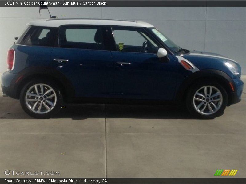 Surf Blue / Carbon Black 2011 Mini Cooper Countryman