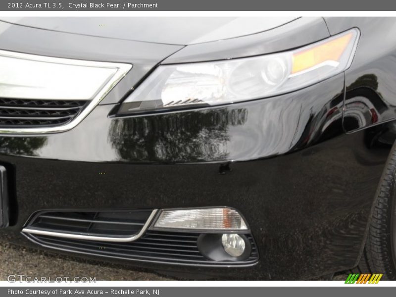 Crystal Black Pearl / Parchment 2012 Acura TL 3.5