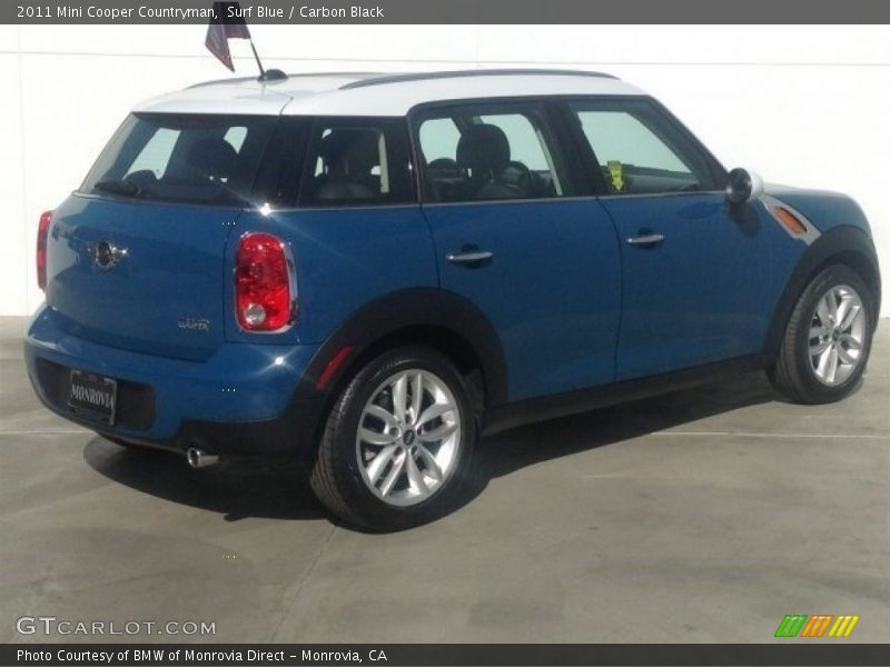 Surf Blue / Carbon Black 2011 Mini Cooper Countryman