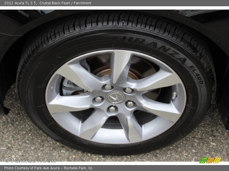Crystal Black Pearl / Parchment 2012 Acura TL 3.5