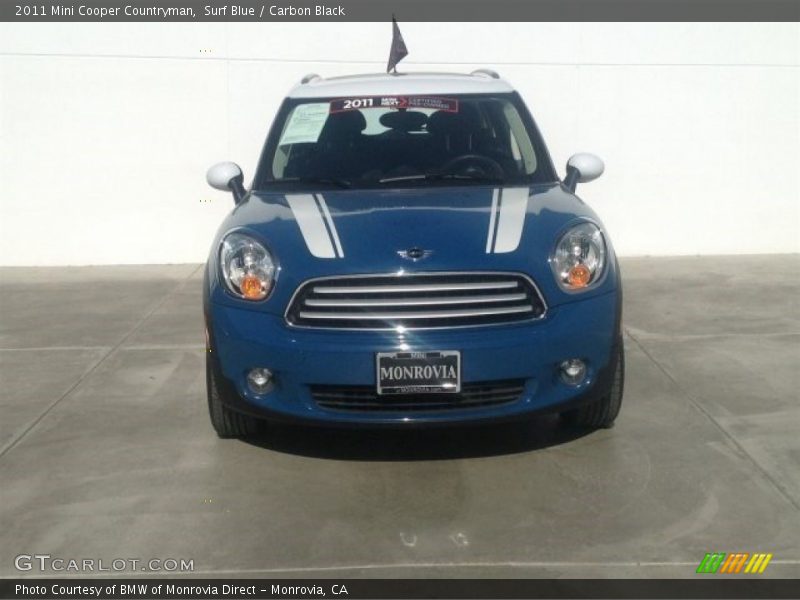 Surf Blue / Carbon Black 2011 Mini Cooper Countryman