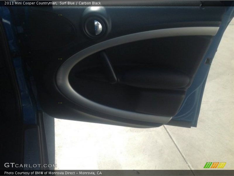 Surf Blue / Carbon Black 2011 Mini Cooper Countryman