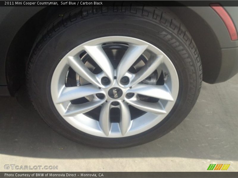 Surf Blue / Carbon Black 2011 Mini Cooper Countryman