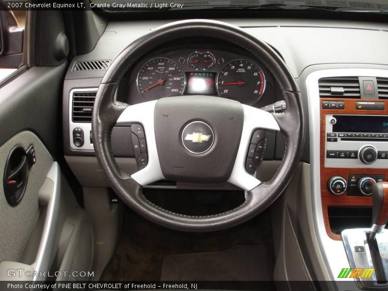 Granite Gray Metallic / Light Gray 2007 Chevrolet Equinox LT