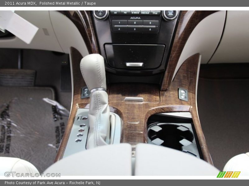 Polished Metal Metallic / Taupe 2011 Acura MDX