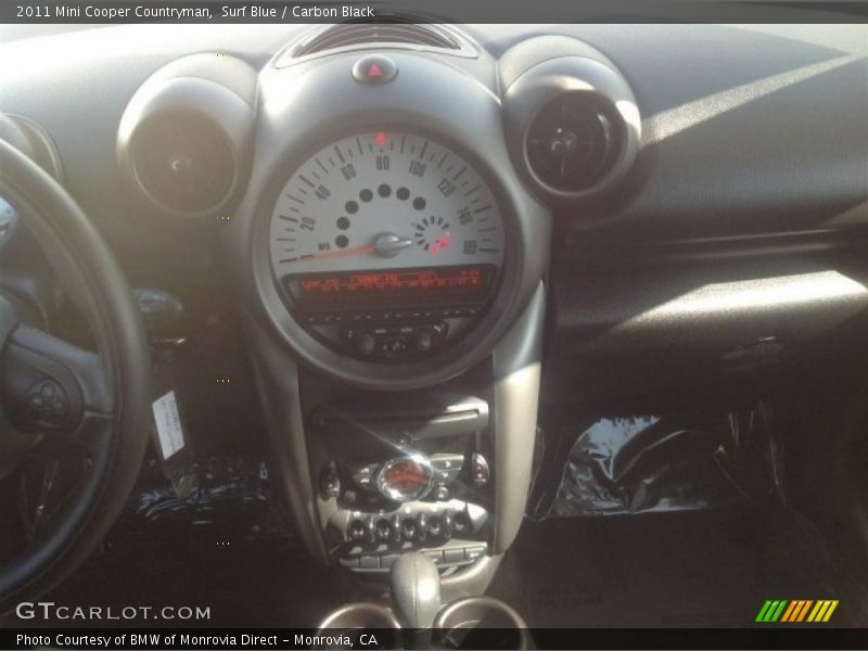 Surf Blue / Carbon Black 2011 Mini Cooper Countryman