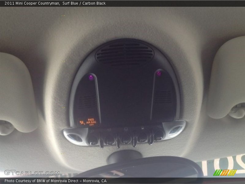 Surf Blue / Carbon Black 2011 Mini Cooper Countryman