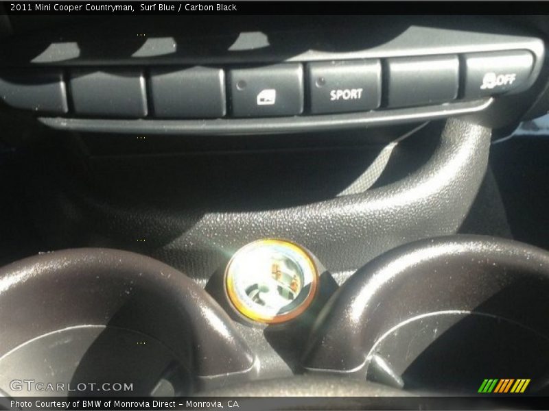 Surf Blue / Carbon Black 2011 Mini Cooper Countryman