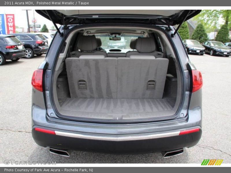 Polished Metal Metallic / Taupe 2011 Acura MDX