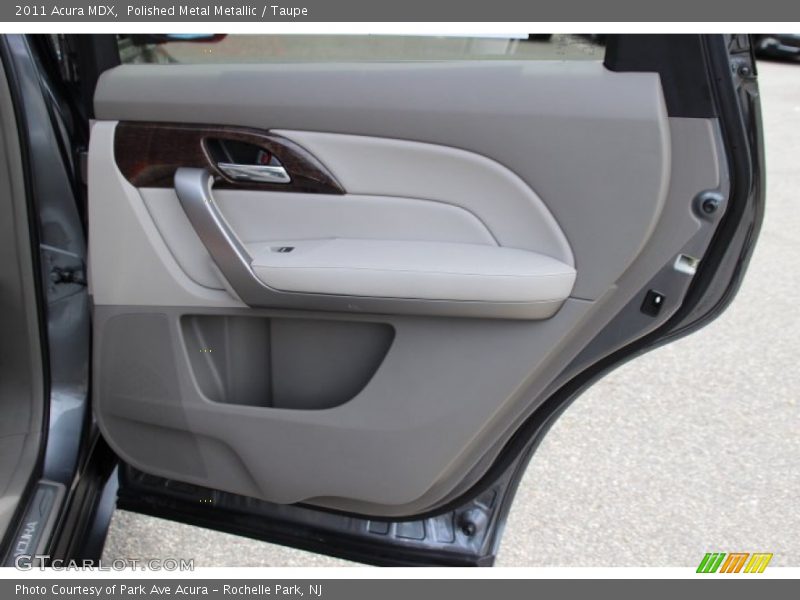Polished Metal Metallic / Taupe 2011 Acura MDX