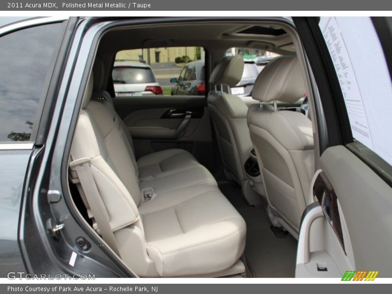 Polished Metal Metallic / Taupe 2011 Acura MDX