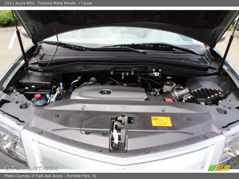 Polished Metal Metallic / Taupe 2011 Acura MDX