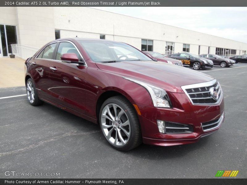 Front 3/4 View of 2014 ATS 2.0L Turbo AWD