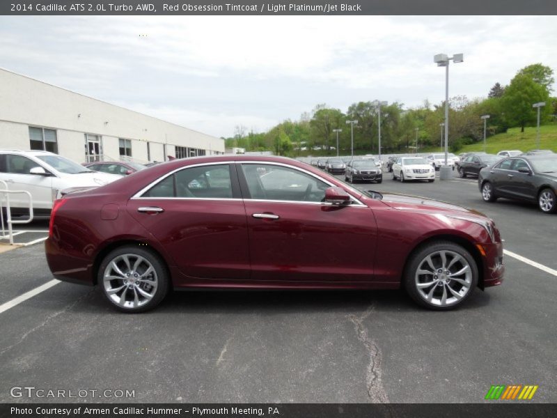  2014 ATS 2.0L Turbo AWD Red Obsession Tintcoat