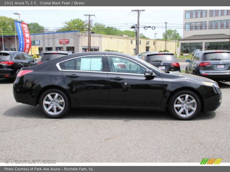 Crystal Black Pearl / Ebony 2012 Acura TL 3.5