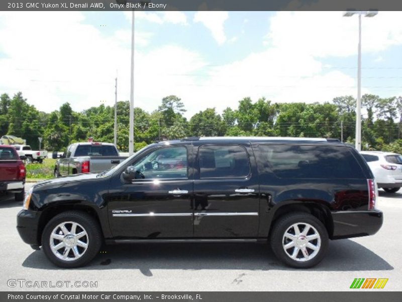 Onyx Black / Ebony 2013 GMC Yukon XL Denali AWD
