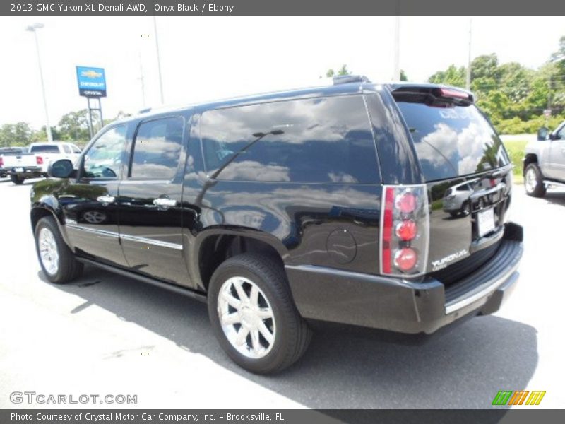Onyx Black / Ebony 2013 GMC Yukon XL Denali AWD
