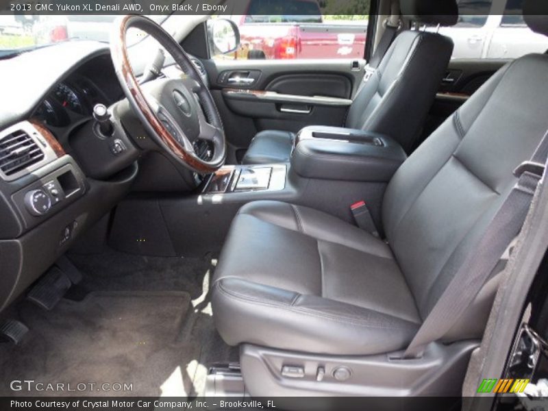 Onyx Black / Ebony 2013 GMC Yukon XL Denali AWD