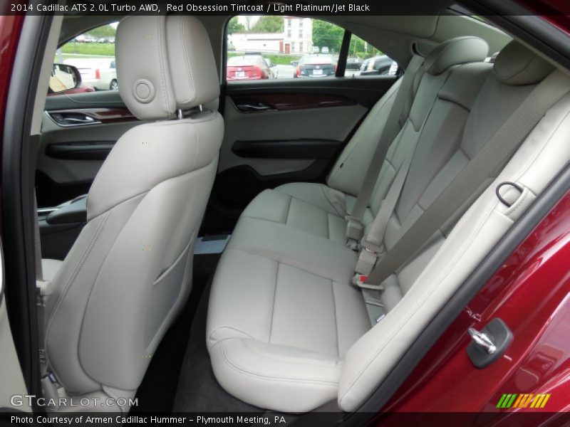 Red Obsession Tintcoat / Light Platinum/Jet Black 2014 Cadillac ATS 2.0L Turbo AWD