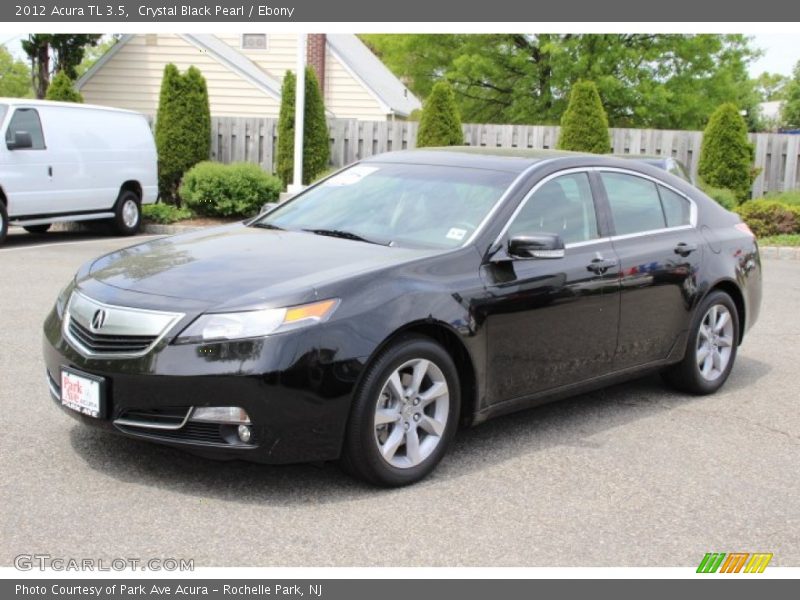 Crystal Black Pearl / Ebony 2012 Acura TL 3.5