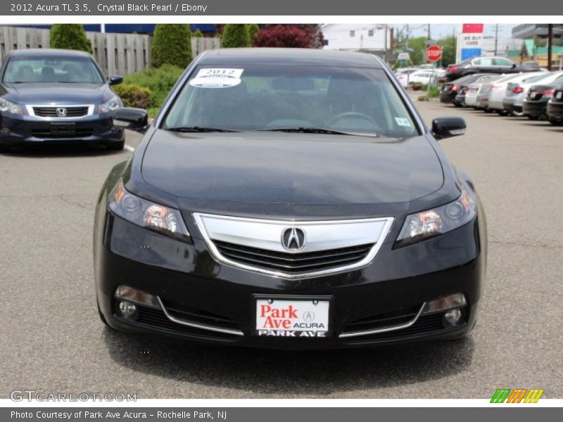 Crystal Black Pearl / Ebony 2012 Acura TL 3.5