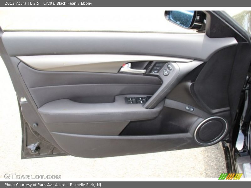 Crystal Black Pearl / Ebony 2012 Acura TL 3.5