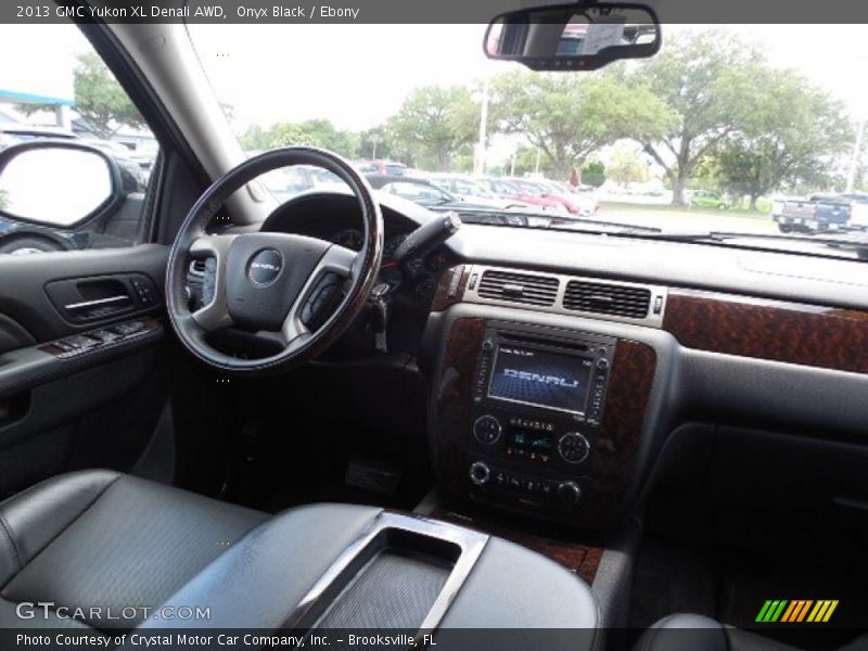 Onyx Black / Ebony 2013 GMC Yukon XL Denali AWD