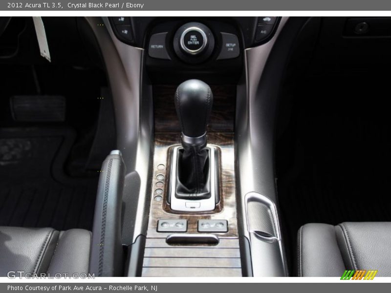 Crystal Black Pearl / Ebony 2012 Acura TL 3.5