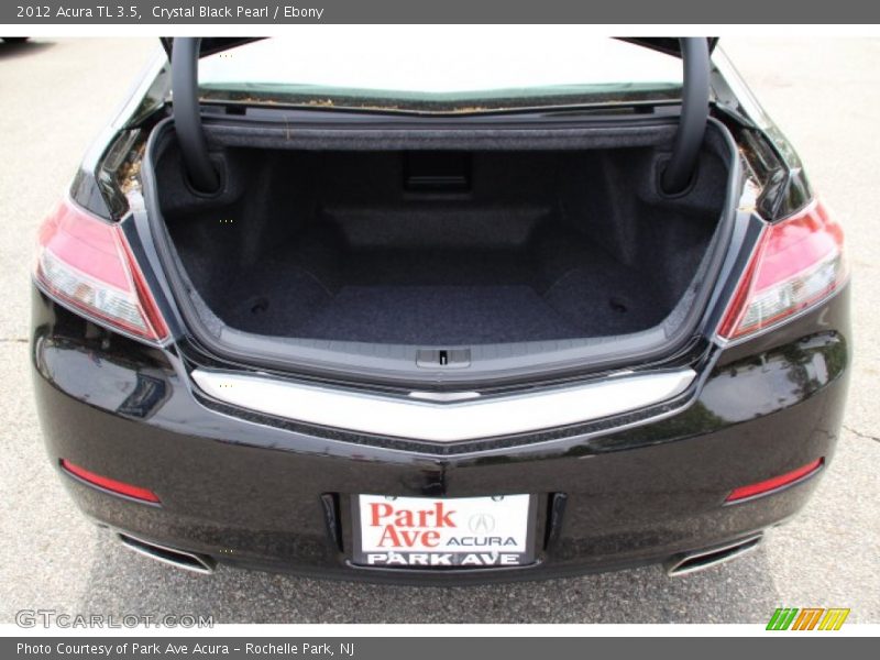Crystal Black Pearl / Ebony 2012 Acura TL 3.5