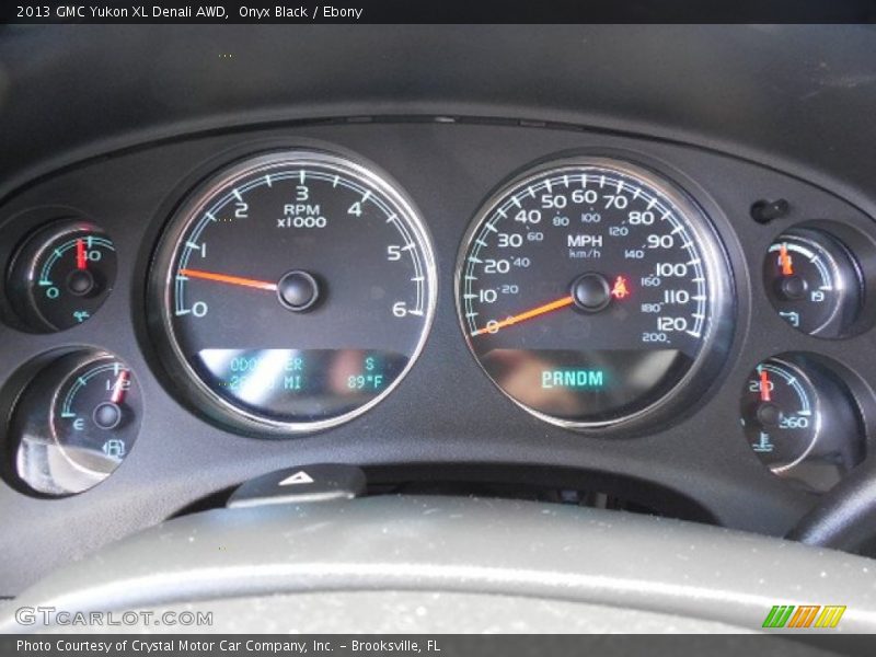 Onyx Black / Ebony 2013 GMC Yukon XL Denali AWD
