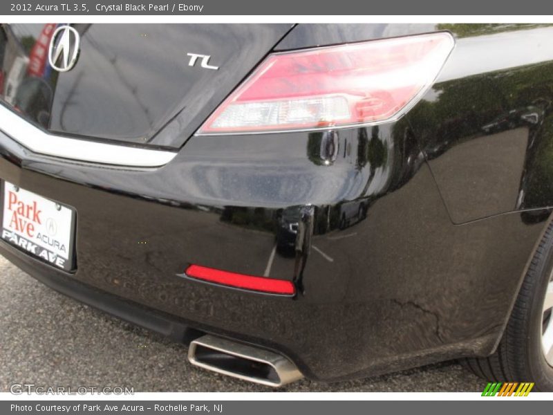 Crystal Black Pearl / Ebony 2012 Acura TL 3.5