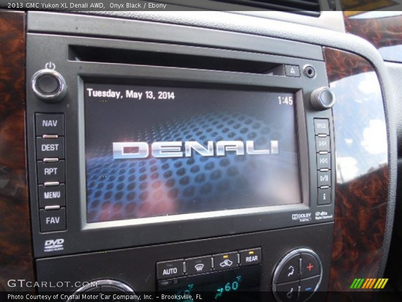 Onyx Black / Ebony 2013 GMC Yukon XL Denali AWD
