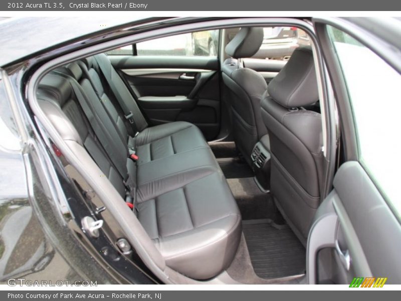 Crystal Black Pearl / Ebony 2012 Acura TL 3.5