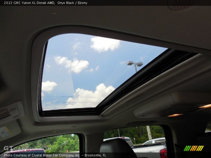 Onyx Black / Ebony 2013 GMC Yukon XL Denali AWD