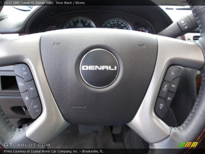 Onyx Black / Ebony 2013 GMC Yukon XL Denali AWD