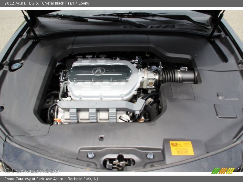 Crystal Black Pearl / Ebony 2012 Acura TL 3.5
