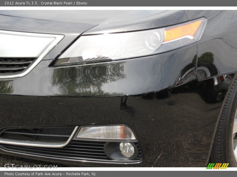 Crystal Black Pearl / Ebony 2012 Acura TL 3.5
