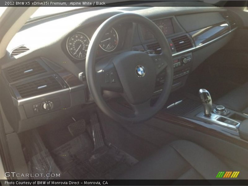 Alpine White / Black 2012 BMW X5 xDrive35i Premium