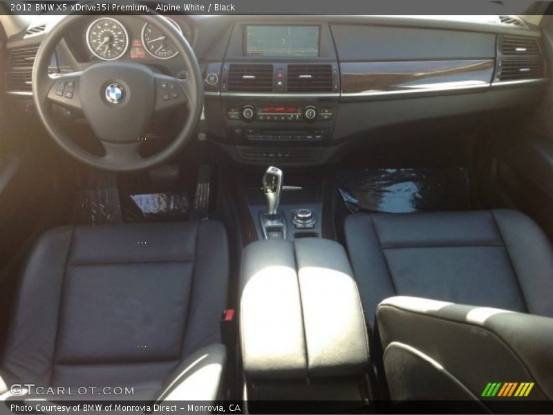 Alpine White / Black 2012 BMW X5 xDrive35i Premium