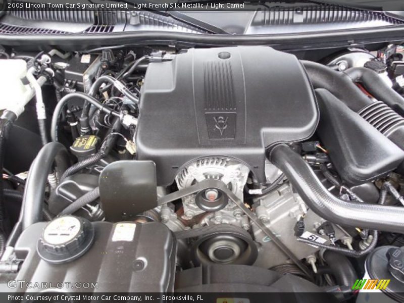 Light French Silk Metallic / Light Camel 2009 Lincoln Town Car Signature Limited