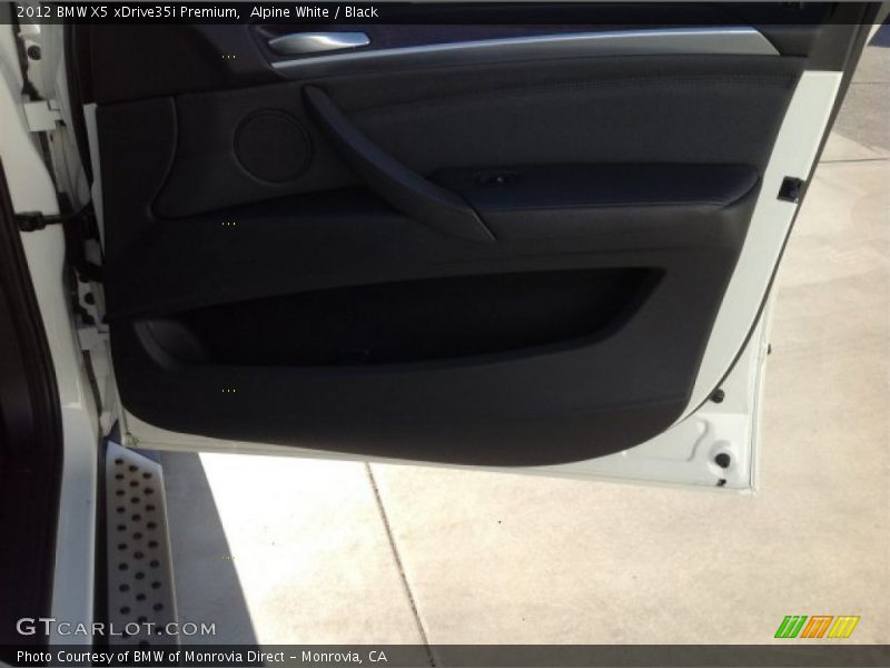 Alpine White / Black 2012 BMW X5 xDrive35i Premium