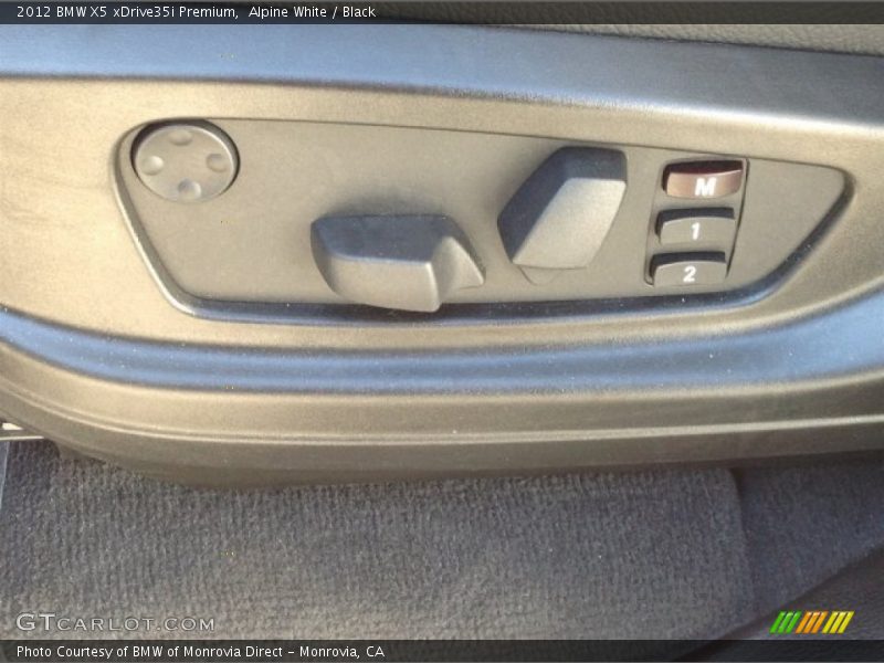 Alpine White / Black 2012 BMW X5 xDrive35i Premium