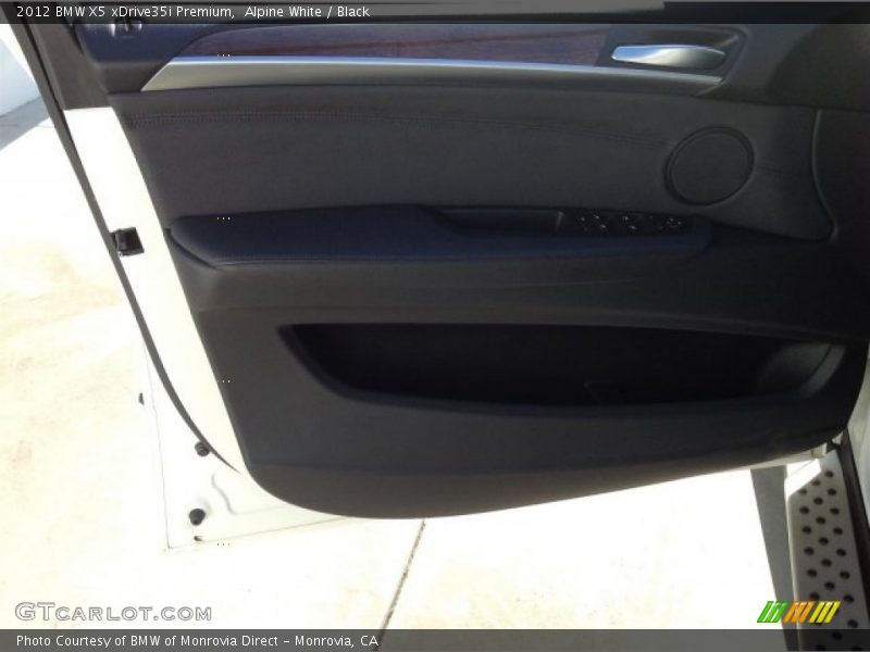 Alpine White / Black 2012 BMW X5 xDrive35i Premium