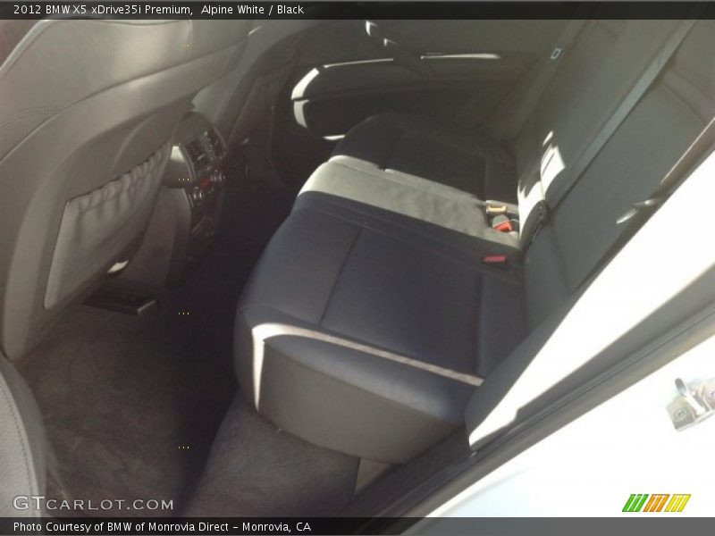 Alpine White / Black 2012 BMW X5 xDrive35i Premium