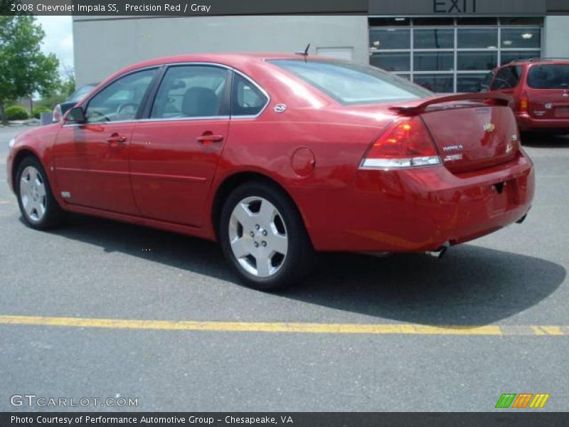 Precision Red / Gray 2008 Chevrolet Impala SS