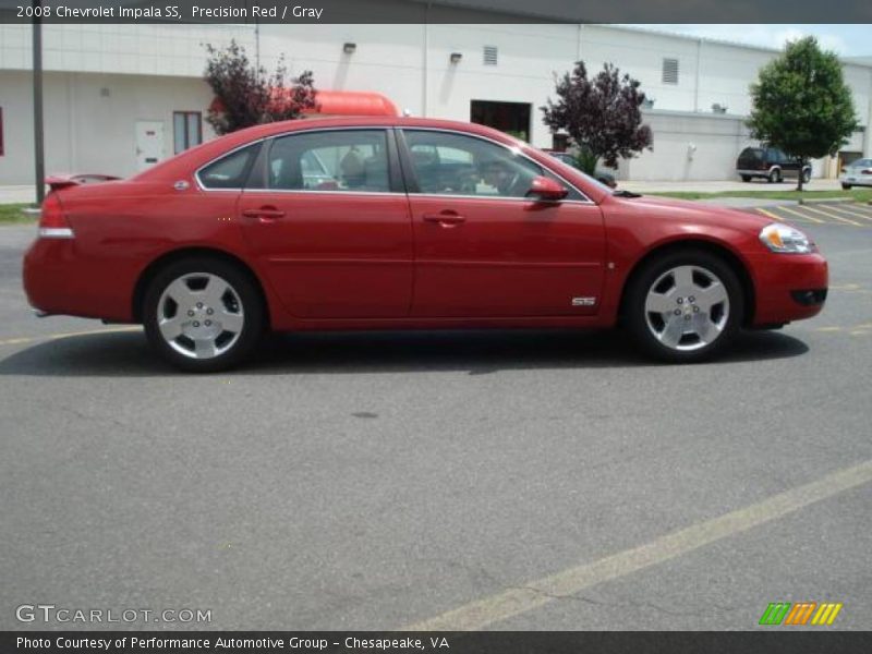 Precision Red / Gray 2008 Chevrolet Impala SS